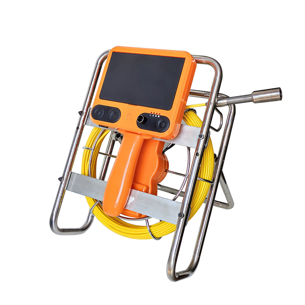 40m DVR autoself leveing Sewer Camera with Meter counter Drain Sewer Camera kit with bracket