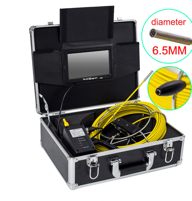 6mm  DVR Pipe Inspection Camera LCD Monitor for inspect The Pipeline