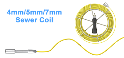 50m Original Sewer Coil with cable for repair