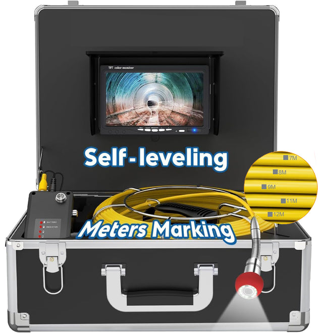 7inch Sewer Camera Self Leveling Sewer Inspection Camera kit