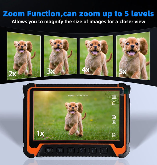 New 7inch Pipe Inspection Camera Endoscope Camera with DVR Function