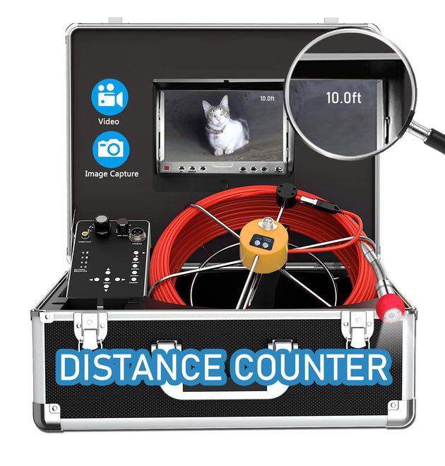 Industrial Pipeline Drain Endoscope With 7