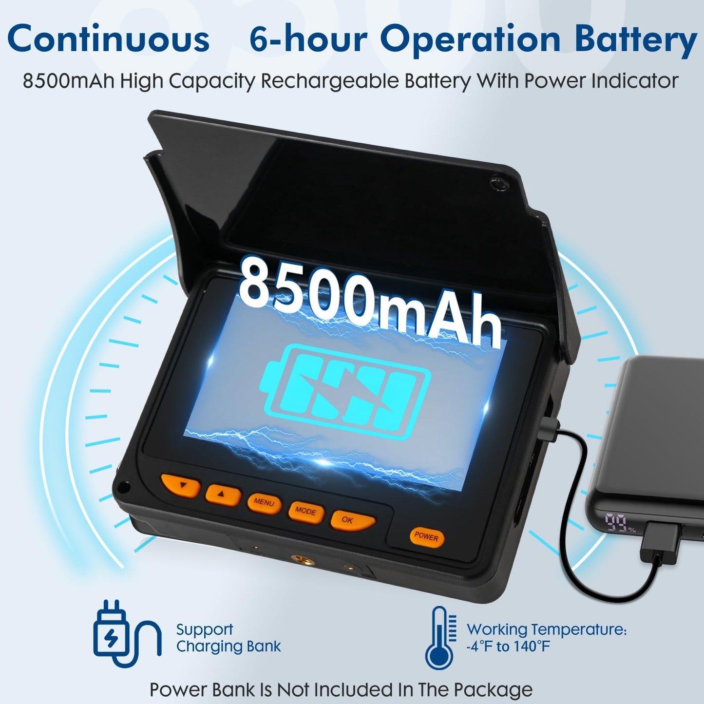 Sewer Inspection Camera with 32GB Card Meter Counter,Plumbing Sewer Drain Snake Camera