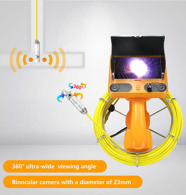 Dual Lens CCTV Drain Camera 7