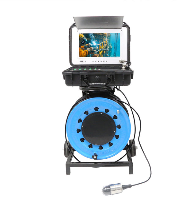 360 Rotation Lens Borehole Camera 200M Deep Well Inspection Camera 2 Mega Pixel Deep Water Camera with DVR