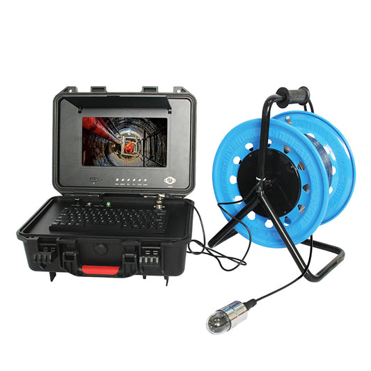 Pan Tilt 360 Degree Rotation Deep Well Camera 100m PTZ 2MP Lens Underwater Inspection Camera