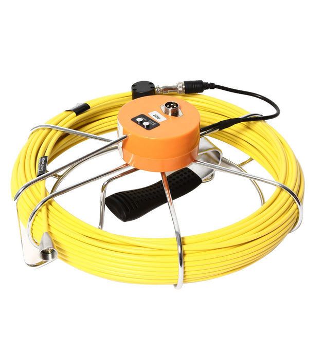 50m Original Meter counter Sewer Coil with cable for 006G camera kit repair