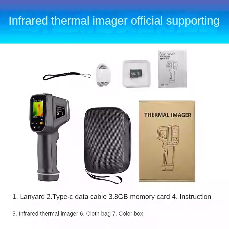 Thermal Radiography Machine Infrared thermal imager equipment maintenance and inspection thermal i ...