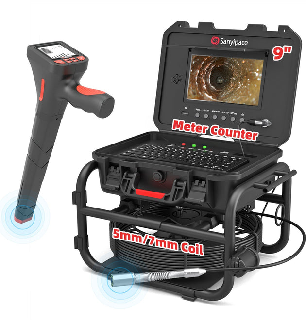 Sewer Camera with Meter Counter & 512Hz Locator | F5100DJKABTX/S850DSTKM